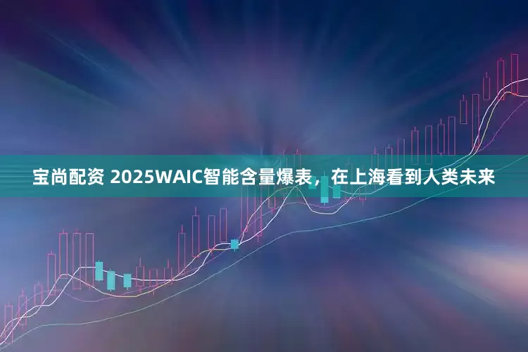 宝尚配资 2025WAIC智能含量爆表，在上海看到人类未来